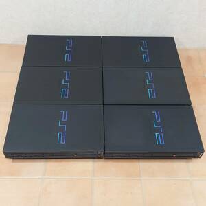 ★ 【動作未確認　ジャンク扱いで】 SONY ソニー プレイステーション2 本体 6台 まとめて PS2 SCPH-10000/15000/30000/50000 ★