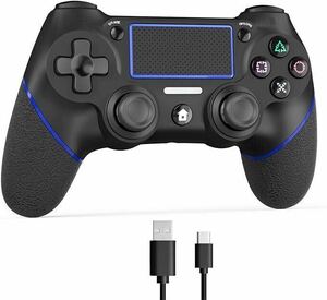 PS4コントローラー★ワイヤレス 大容量バッテリー Bluetooth ワイヤレスコントローラー 互換 連射機能 5