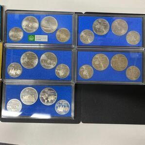 モントリオールオリンピック 5セット 記念銀貨 コインの画像2