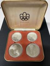 モントリオールオリンピック 銀貨 記念コイン 10ドル 5ドル 1セット_画像1