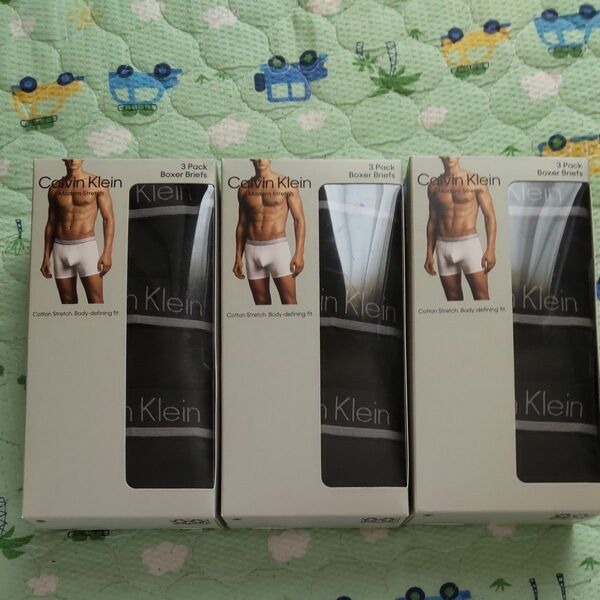 カルバンクラインボクサーパンツ 新品3枚×3 ボクサーパンツ Calvin Klein