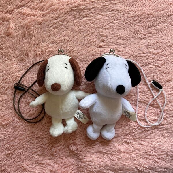 SNOOPY ぬいぐるみ がま口財布