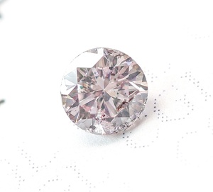[100 jpy ~]0.106ct natural diamond Light Purplish Pink ( natural color ) I1
