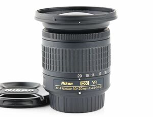 03524 cmrk Nikon AF-P DX NIKKOR 10-20mm f/4.5-5.6G VR zoom lens F mount 