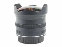 06811cmrk 【ジャンク品】 Canon FISHEYE LENS EF 15mm F2.8 単焦点 広角 魚眼レンズ EFマウント_画像2