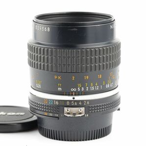 06839cmrk Nikon Micro-NIKKOR 55mm F2.8 Ai-S 単焦点 マクロレンズ Fマウントの画像1