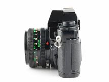 06846cmrk Canon A-1 + New FD 50mm F1.8 MF一眼レフ フイルムカメラ 標準レンズ FDマウント_画像2