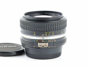 06893cmrk Nikon Ai NIKKOR 50mm F1.4 single burnt point standard lens F mount 