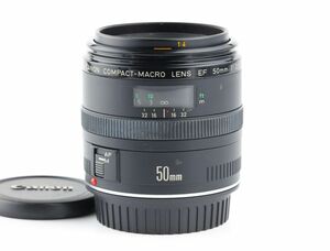 06964cmrk Canon COMPACT-MACRO LENS EF 50mm F2.5 single burnt point macro lens EF mount 