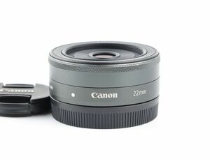 07230cmrk Canon EF-M22mm F2 STM 単焦点 パンケーキレンズ EF-Mマウント