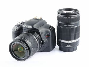 07218cmrk Canon EOS Kiss X4 + EF-S 18-55mm IS EF-S55-250mm IS ダブルズームレンズ 1800万画素 APS-C デジタル一眼レフカメラ