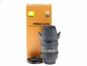 00757cmrk Nikon AF-S DX VR Zoom-Nikkor 18-200mm f/3.5-5.6G IF-ED standard zoom lens height magnification zoom F mount 