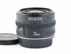 07244cmrk Canon EF 28mm F2.8 single burnt point wide-angle lens EF mount 