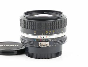 07279cmrk Nikon Ai NIKKOR 50mm F1.4 single burnt point standard lens F mount 