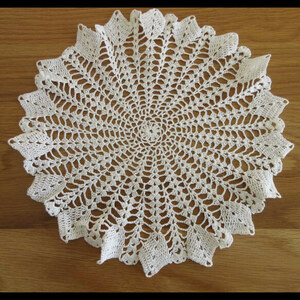 [ free shipping ] white lacework 30cm hand made handmade goods 