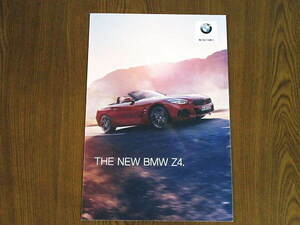 ◆◆BMW　Z 4　2019年3月版　カタログ新品◆◆