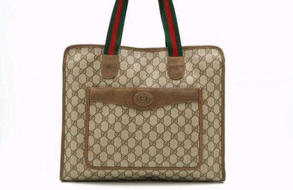 GUCCI グッチ バッグ トート シェリー GGプラス PVCレザー