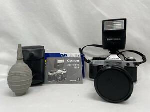 ★ ジャンク品 CANON キヤノン AE-1 program カメラ ボディ レンズ ★