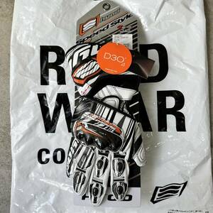 HYOD レーシング グローブ L WHITE 新品未使用品 DYNAMIC D3O RACING GLOVES 