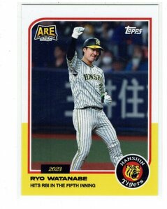 【渡邉諒】2023 Topps Now 阪神タイガース優勝記念セット シングルカード #3