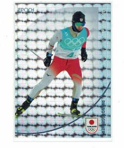【永井秀昭】2024 EPOCH TEAM JAPAN WINTER OLYMPIANS 60枚限定 レギュラーカード ホログラムB #03/60 スキー