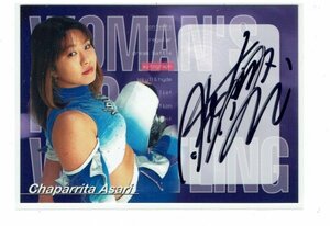 【チャパリータASARI】2000 未来蜂 女子プロレス 直筆サインカード #130
