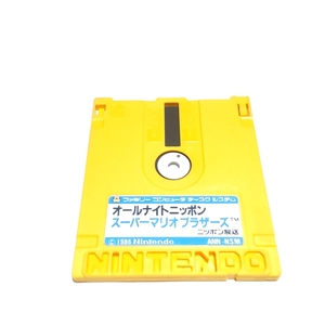  disk card :A surface * all Night Nippon Super Mario Brothers ( star equipped ) B surface * star equipped, less . VERSION [ operation goods ] seal different 