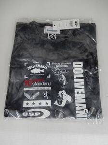 O.S.P×bassmania Mix design T-shirt Thai large black size L unopened 