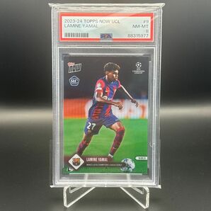 ヤマル LAMINE YAMAL Topps nowルーキー PSA 8