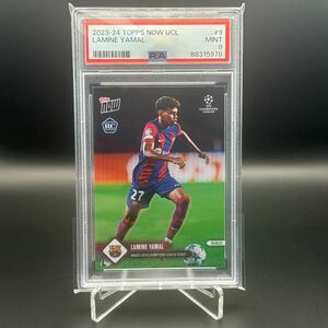 ヤマル LAMINE YAMAL Topps nowルーキー PSA 9