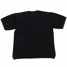 D05391 新品 ESTNATION/LOUNGE ニット Tシャツ 【サイズ：M】 ブラック 無地 エストネーション_画像6