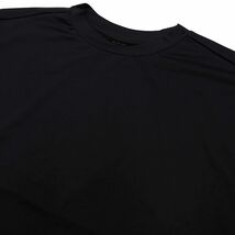 E0513S 新品 FFF ESTNATION/ L/S テックシャツ 【サイズ：M】 ブラック ストレッチ 日本製 エストネーション_画像3