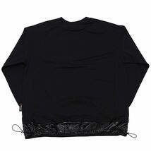 E0514S 新品 FFF ESTNATION/ L/S テックシャツ 【サイズ：L】 ブラック ストレッチ 日本製 エストネーション メンズ_画像2