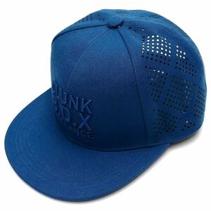 D05160 new goods CLUNK/ punching Flat visor cap [ size :FREE] blue CL5PVA01. sweat speed . golf wear crank 