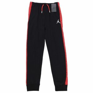 D05357 new goods JORDAN/ sweat pants [ size :BOYS L(12~13YRS)(147~163cm)] black / red Jordan Junior boys 