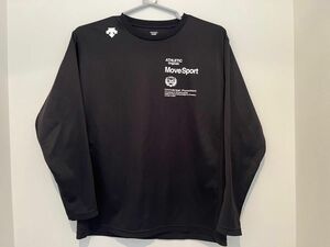 DESCENTE ムーブスポーツ 長袖 Tシャツ（Mサイズ） ロングスリーブ カットソー デサント ロンT