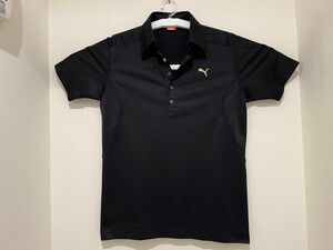 プーマ 半袖 ポロシャツ（Lサイズ） ブラック ゴルフウェア 901238
