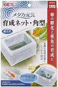 ジェックス GEX メダカ元気 育成ネット角型 隔離用ケース卵・生まれたての稚魚