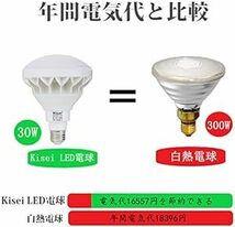 LEDビーム電球 IP65防水 超明るいタイプ 長寿命設計 140°広角 バラストレス水銀灯 レフランプの代替品 野外看板照明 ３_画像3