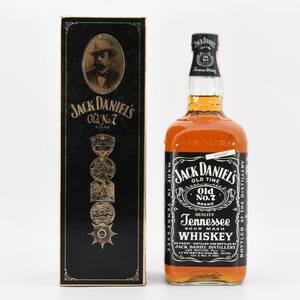 未開栓 ジャックダニエル オールド No.7 テネシーウイスキー JACK DANIEL'S OLD No.7 Tennessee WHISKY 1000ml 40度 箱付き 古酒 希少 #81