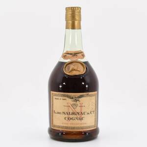 1円 未開栓 サリニャック ナポレオン コニャック L.DE SALIGNAC & Co. NAPOLEON COGNAC FINE CHAMPAGNE 旧ラベル ブランデー 古酒 希少 #82