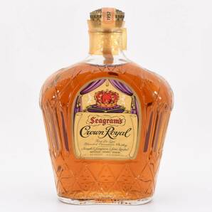 1円 未開栓 シーグラム クラウンロイヤル ファインデラックス ウイスキー Crown Royal Fine De Luxe Whisky 1957 750ml 43度 古酒 希少 #88の画像1