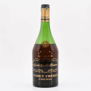 1円 未開栓 ゴデフレール ナポレオン コニャック GODET FRERES NAPOLEON Tre's Vieille Reserve COGNAC 700ml ブランデー 古酒 希少 #107