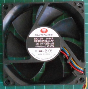 DELL Vostro 3268 front surface panel reverse side suction PC inside part cooling fan used ( tube 1)