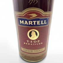 MARTELL マーテル MEDAILLON メダリオン V.S.O.P COGNAC コニャック ブランデー 1000ml お酒 アルコール 管理RT37528_画像5