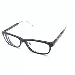 GUCCI グッチ GG0858 眼鏡 メガネ メガネフレーム 度あり 度数不明 スクエア型 ブラック ロゴ シンプル ケース付き 管理HS37781