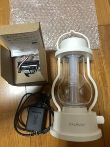 The Lantern L02A-WH （ホワイト） バルミューダ 新品予備電池付き BALMUDA LEDランタン アウトドア ランタン ジャンク