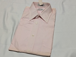 アメリカ製 高級シャツ 未使用品 ワケアリ 15 38cm ピンク