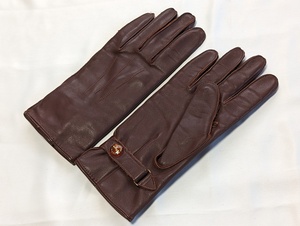 60s Britain Vintage Morley leather glove Biker z aviator 