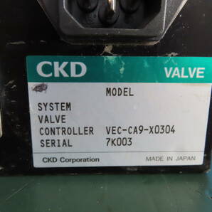  圧力コントローラ CKD VALVE CONTROLLER VEC-CA9-X0304 通電確認済みの画像5